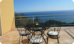 Villa with sea view