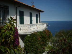 Villa with sea view Ventimiglia Italian Riviera
