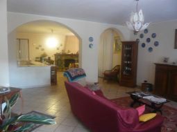 Bordighera villa with sea view